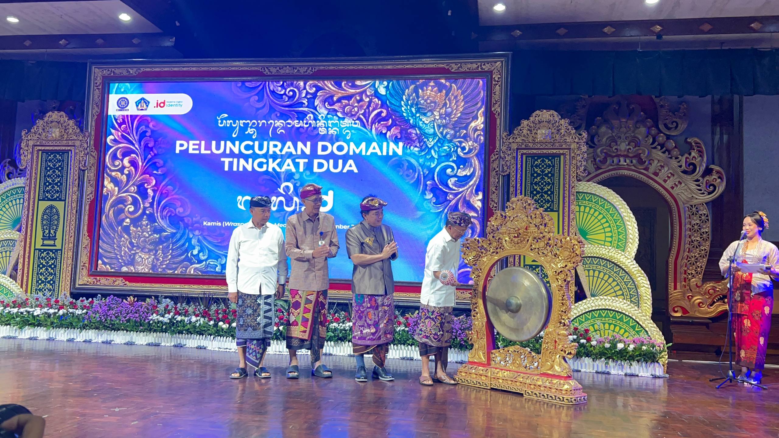 Featured .ᬩᬮᬶ.id Resmi Diluncurkan, Perkuat Identitas Digital Berbasis Aksara Daerah